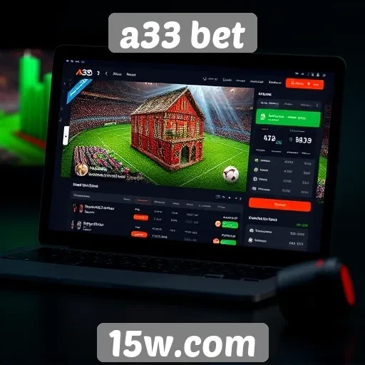 Avaliação da interface do usuário do a33 bet